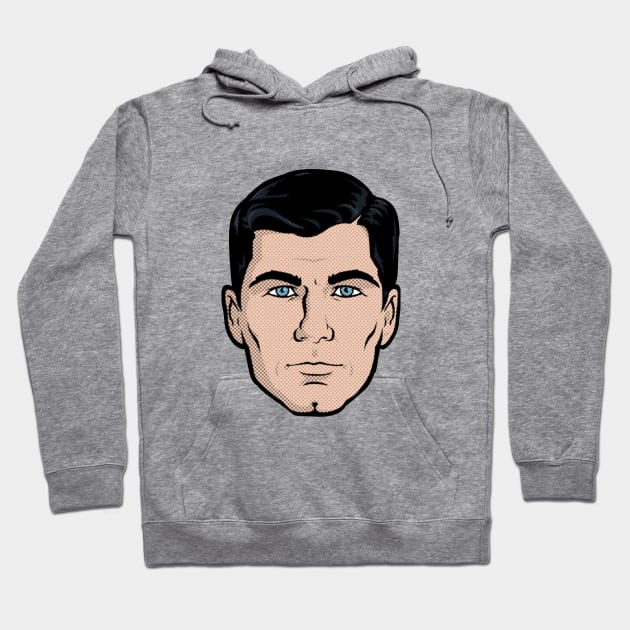 Archer Pop Art Hoodie by GeleHaas